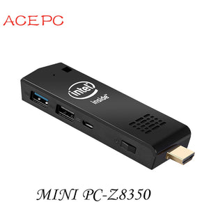 W5 PRO computer Mini PC Windows 10 licenced 4GB 64GB Intel atom Z8350 Micro PC Intel Compute Stick Quad Core 1.44G 2.4G&5G WiFi