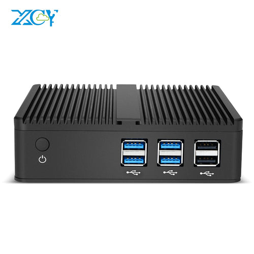 XCY Mini PC Windows 10 Intel Core i3 4010Y i5 4200Y i7 4610Y Dual Core Fanless Mini Desktop PC HDMI VGA WiFi Nettop HTPC